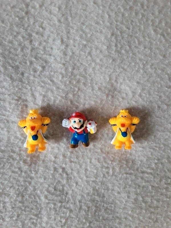 Lot de 3 petites figurines Nintendo Mario